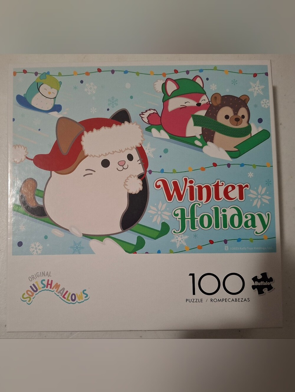 NWT Winter Holiday 100-Piece Puzzle - Squishmallows